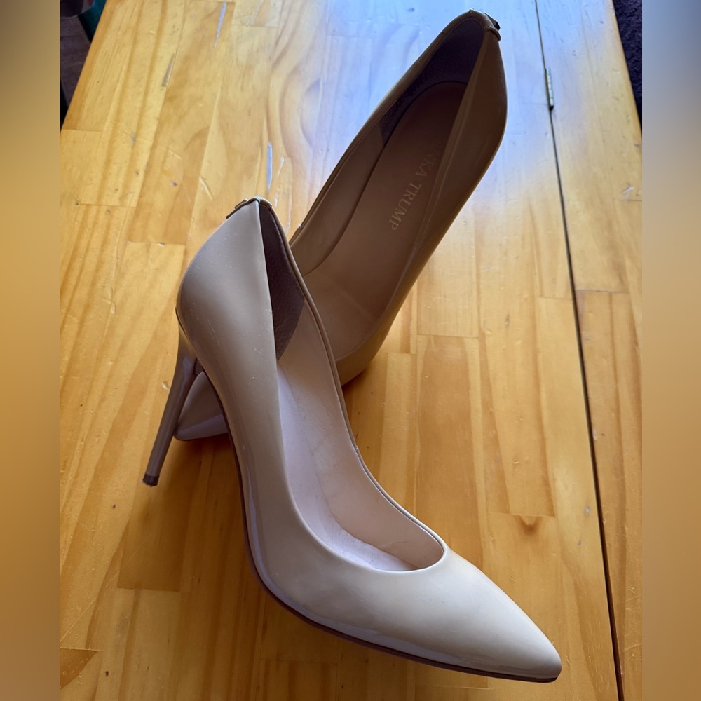 Ivanka Trump Cream High Heels